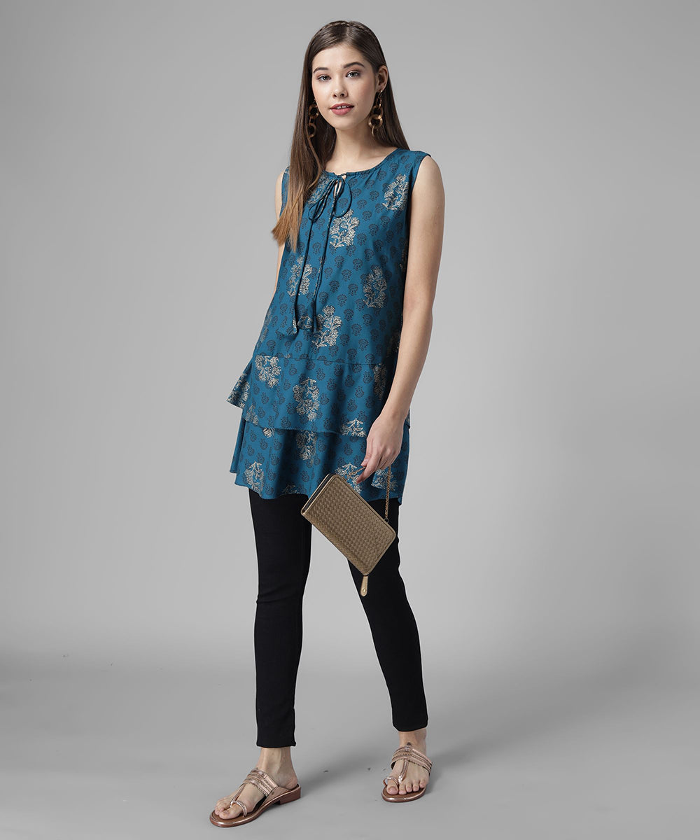 women printed tunic