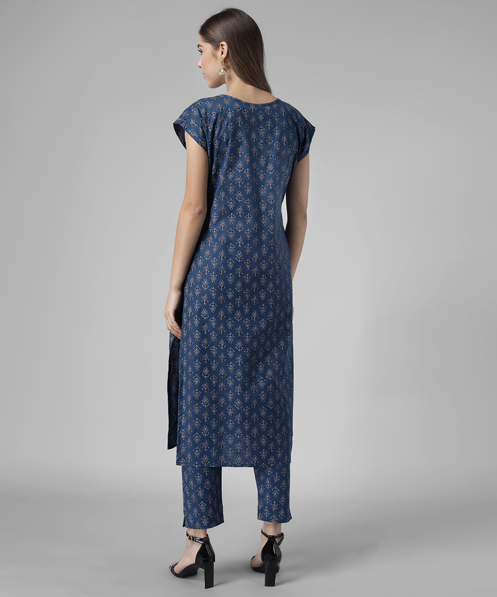 Printed Kutra Palazzo Set