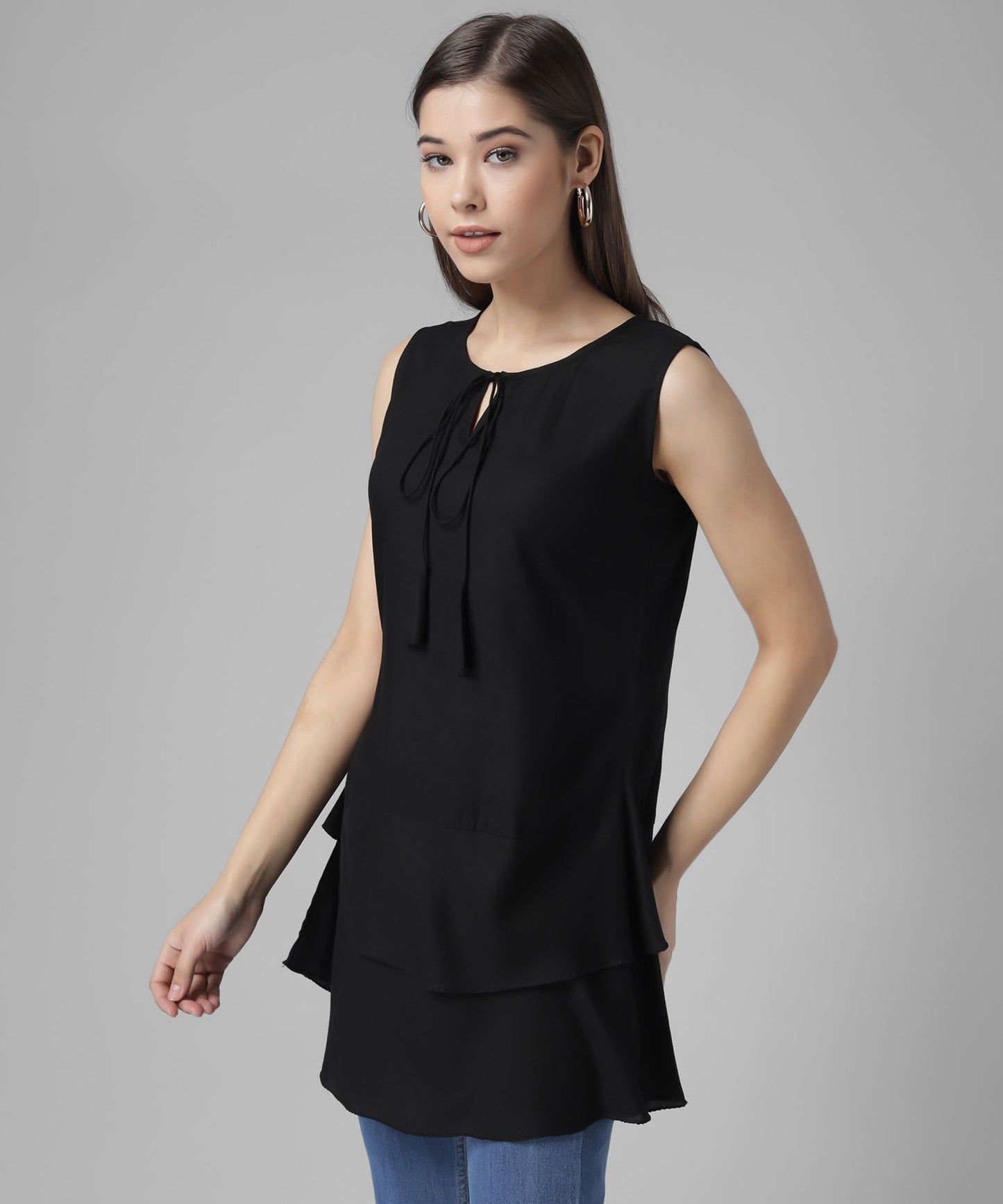 Rudraaksha women solid tunic
