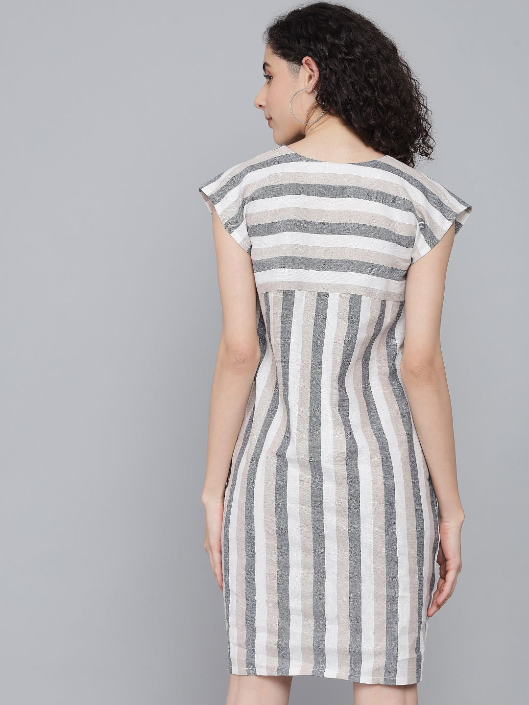 Rudraaksha trendy knee length dress for women