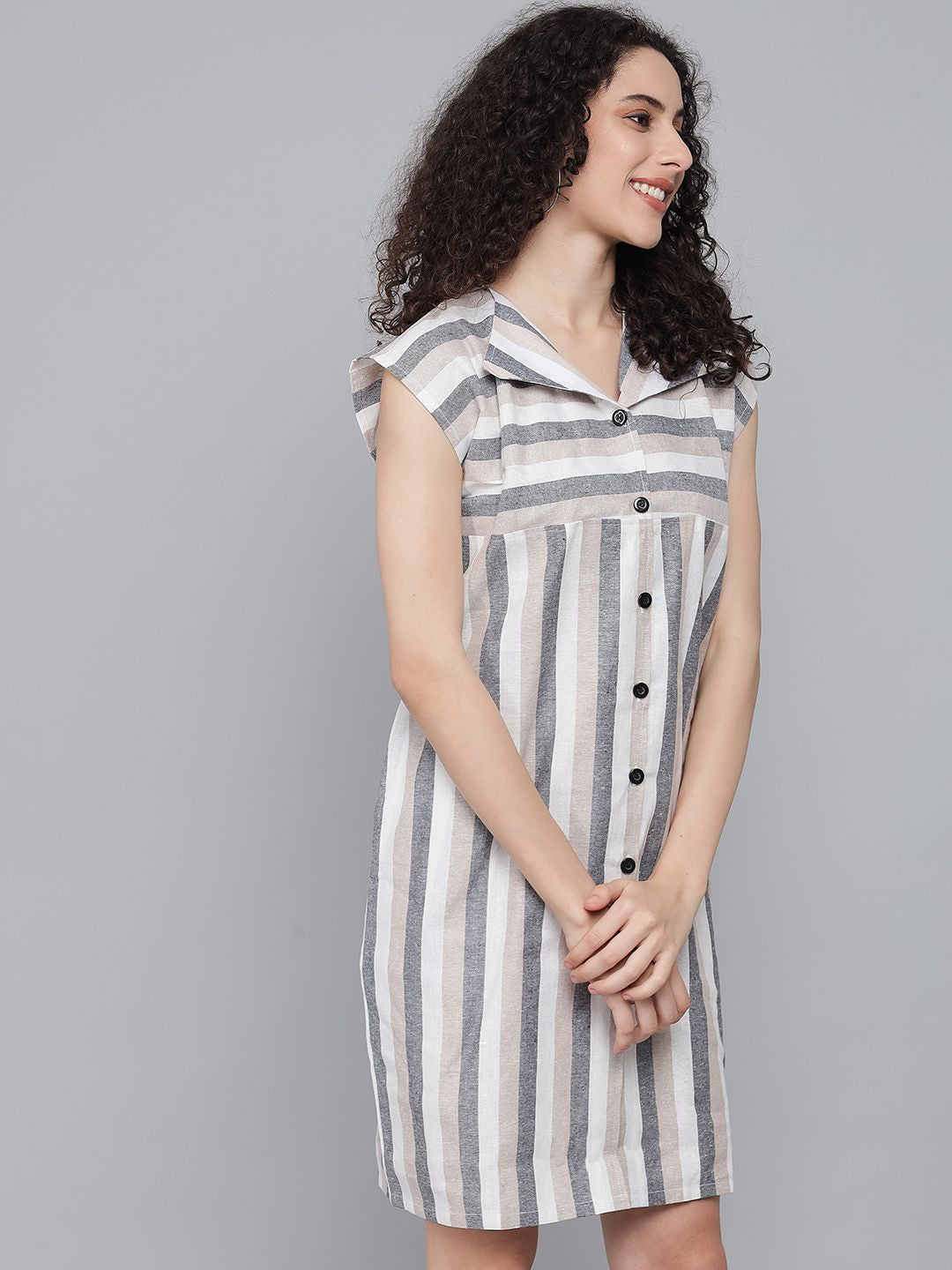 Rudraaksha trendy knee length dress for women