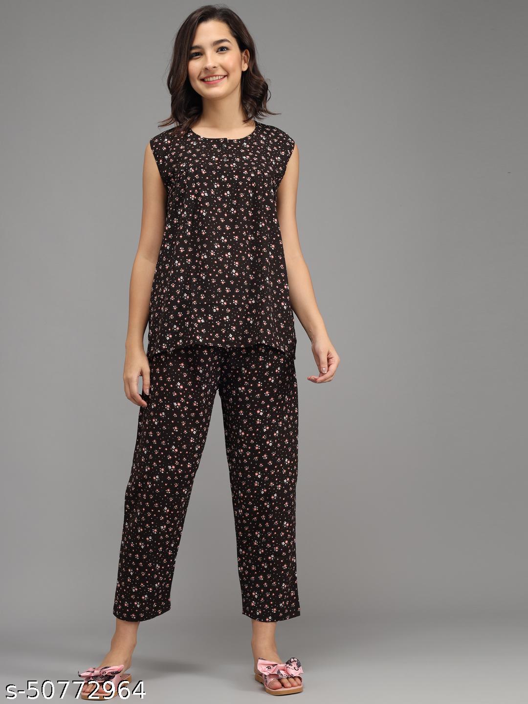Rudraaksha Comfortable nght suit set for women