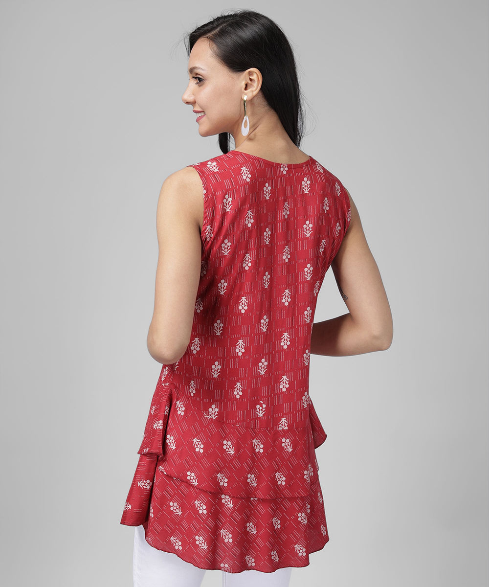 women printed tunic