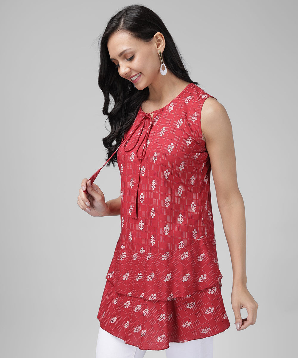 women printed tunic