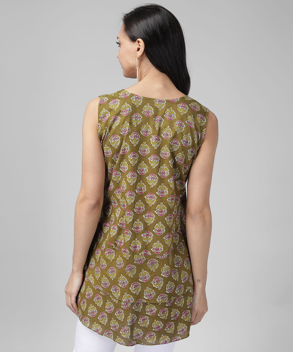 women printed tunic