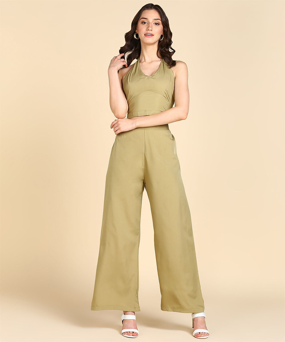 Rudraaksha Stylish solid Co-Ord-Set For women