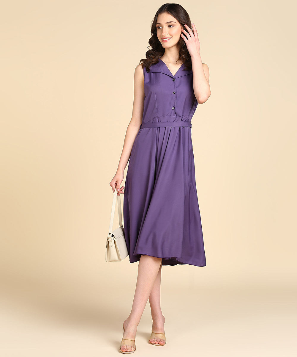 Rudraaksha Stylish solid Dress For women