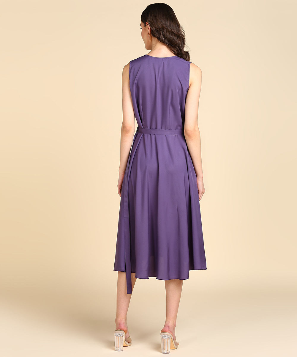 Rudraaksha Stylish solid Dress For women