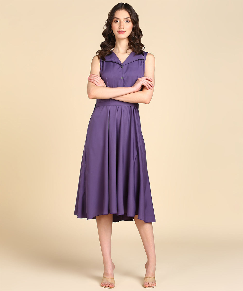 Rudraaksha Stylish solid Dress For women