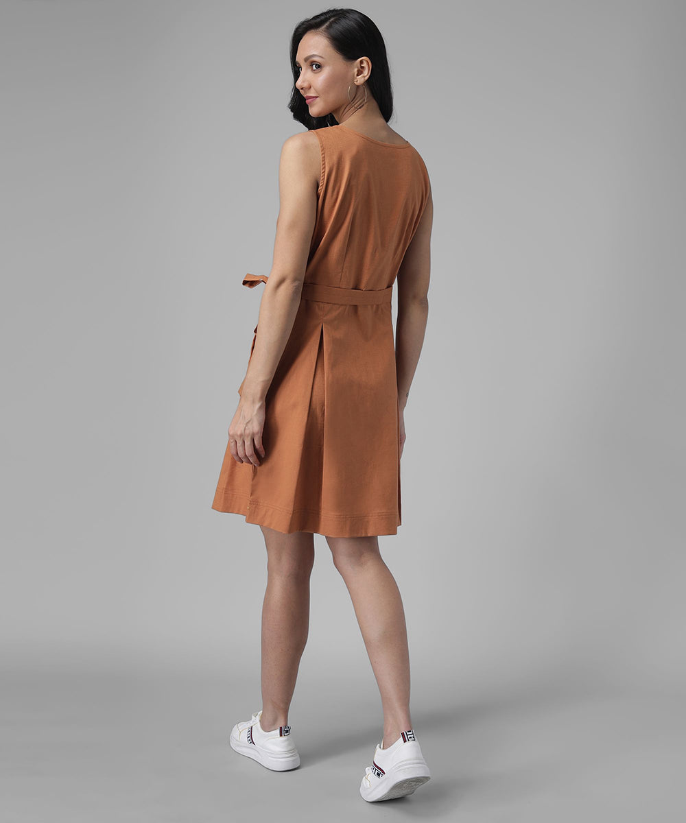 Cotton Plain Dress