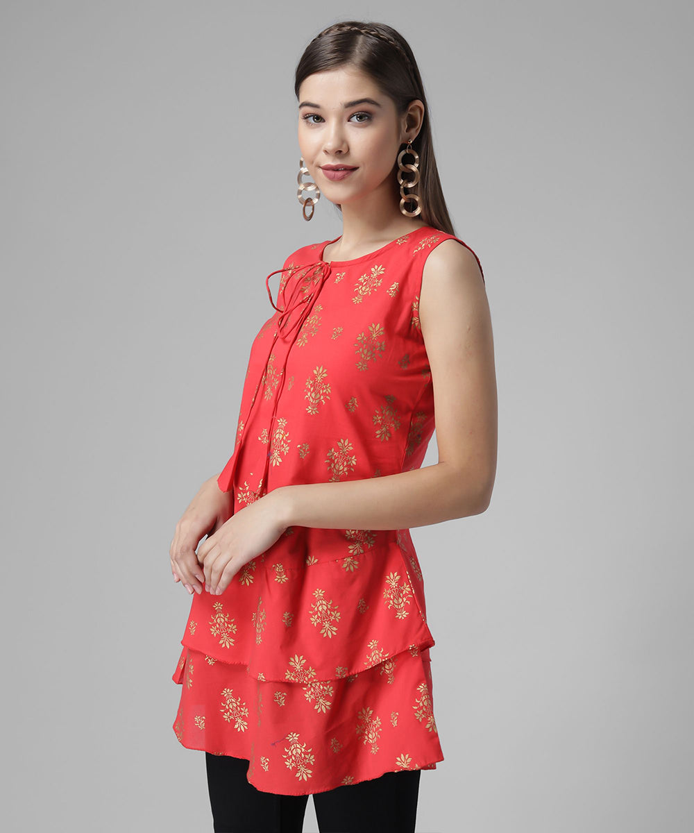 women printed tunic