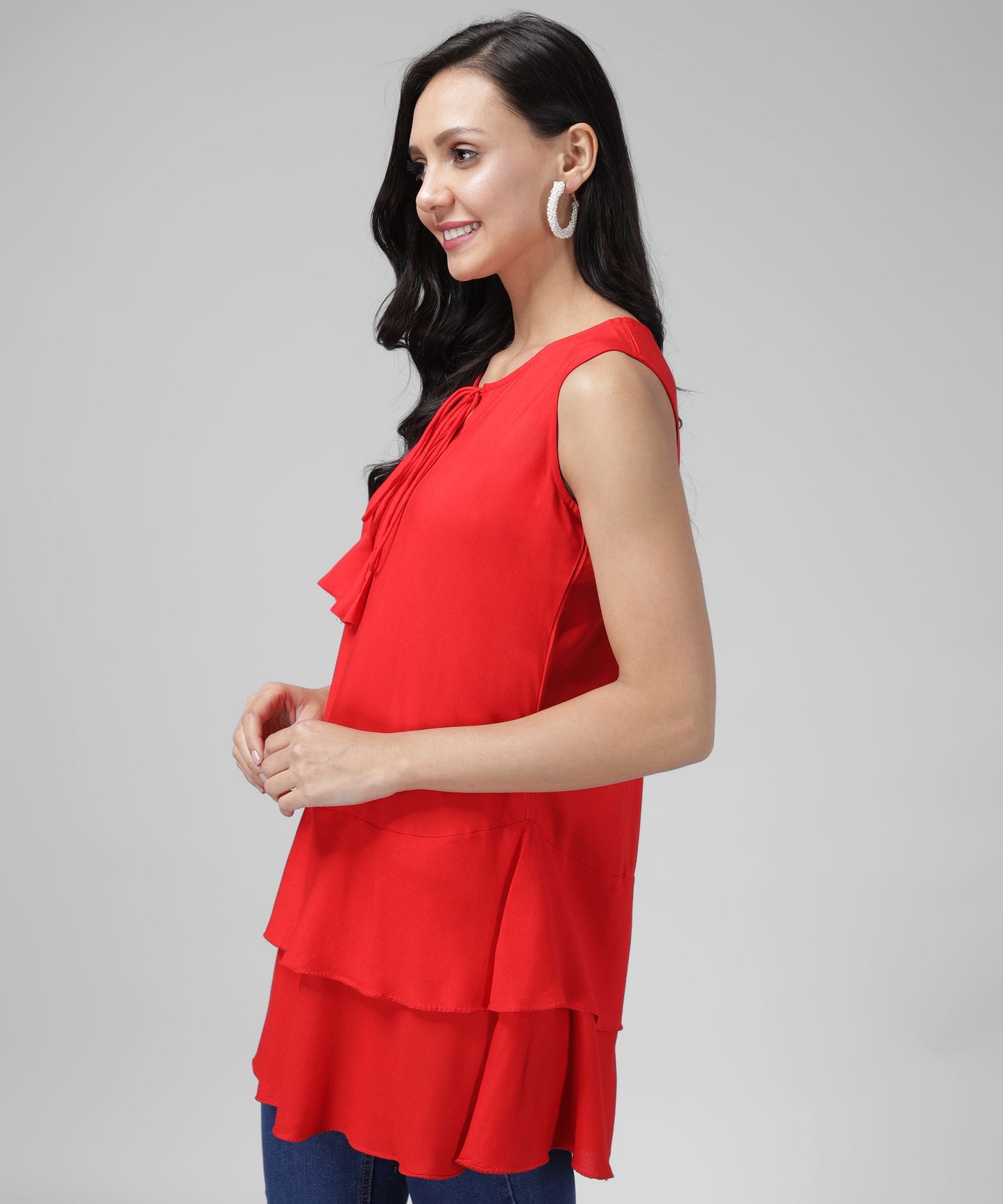 Rudraaksha women solid tunic