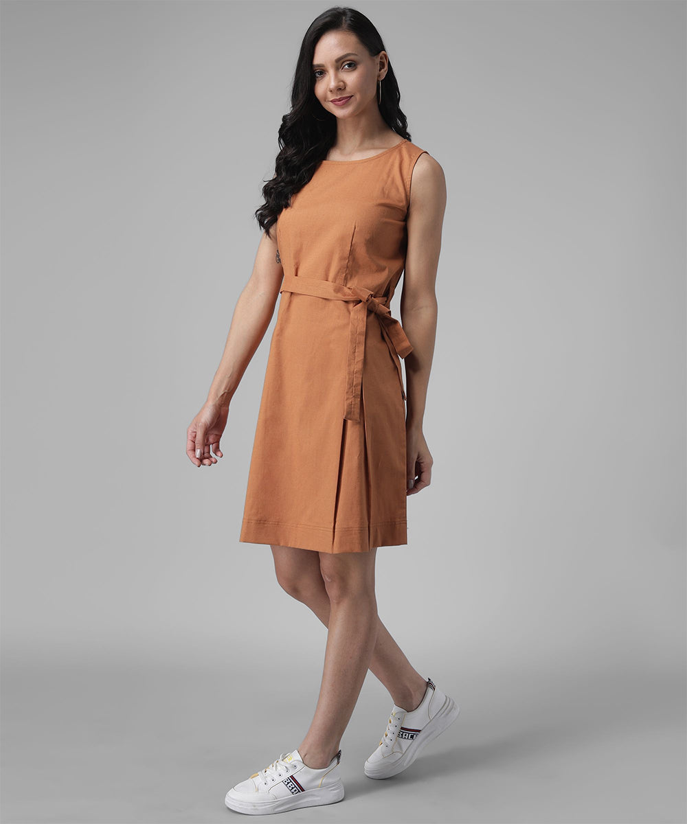 Cotton Plain Dress