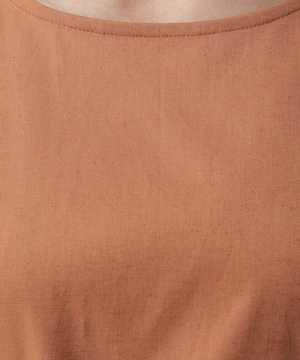 Cotton Plain Dress