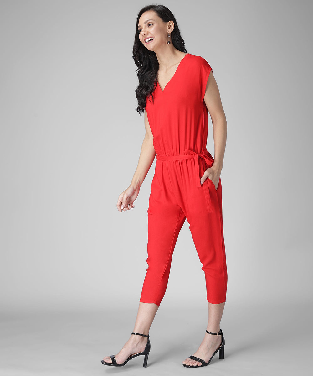 Solid stylish Jumpsuit