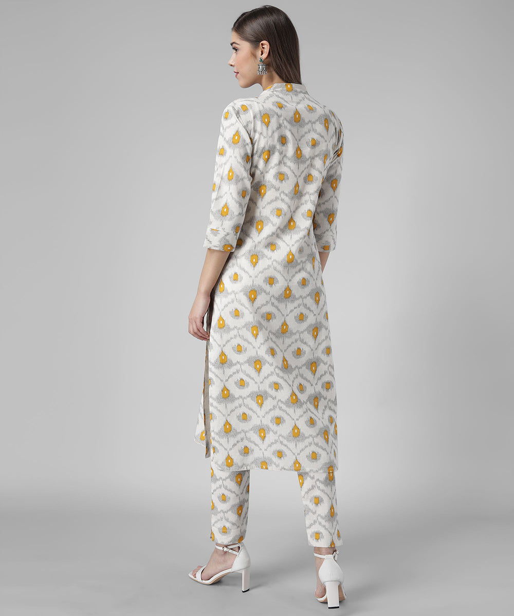 Printed Kutra Palazzo Set