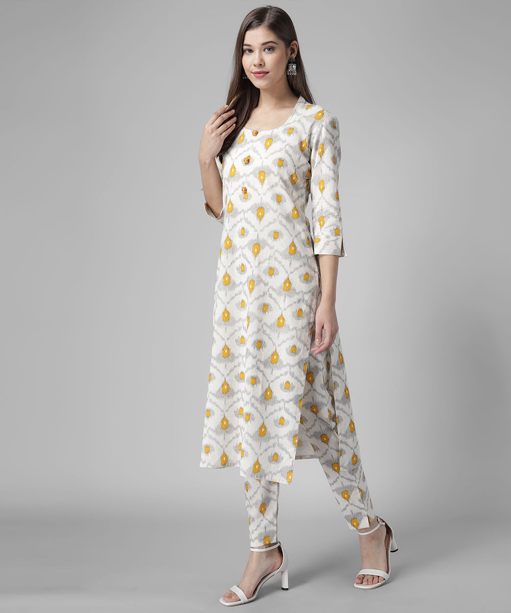 Printed Kutra Palazzo Set