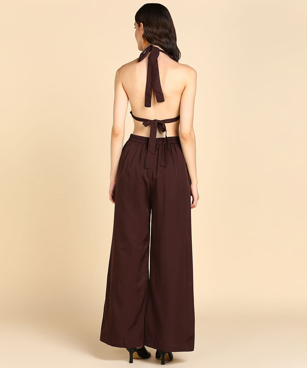 Rudraaksha Stylish solid Co-Ord-Set For women