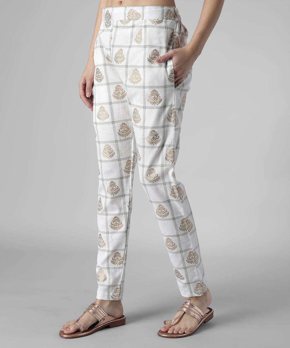Printed Kutra Palazzo Set