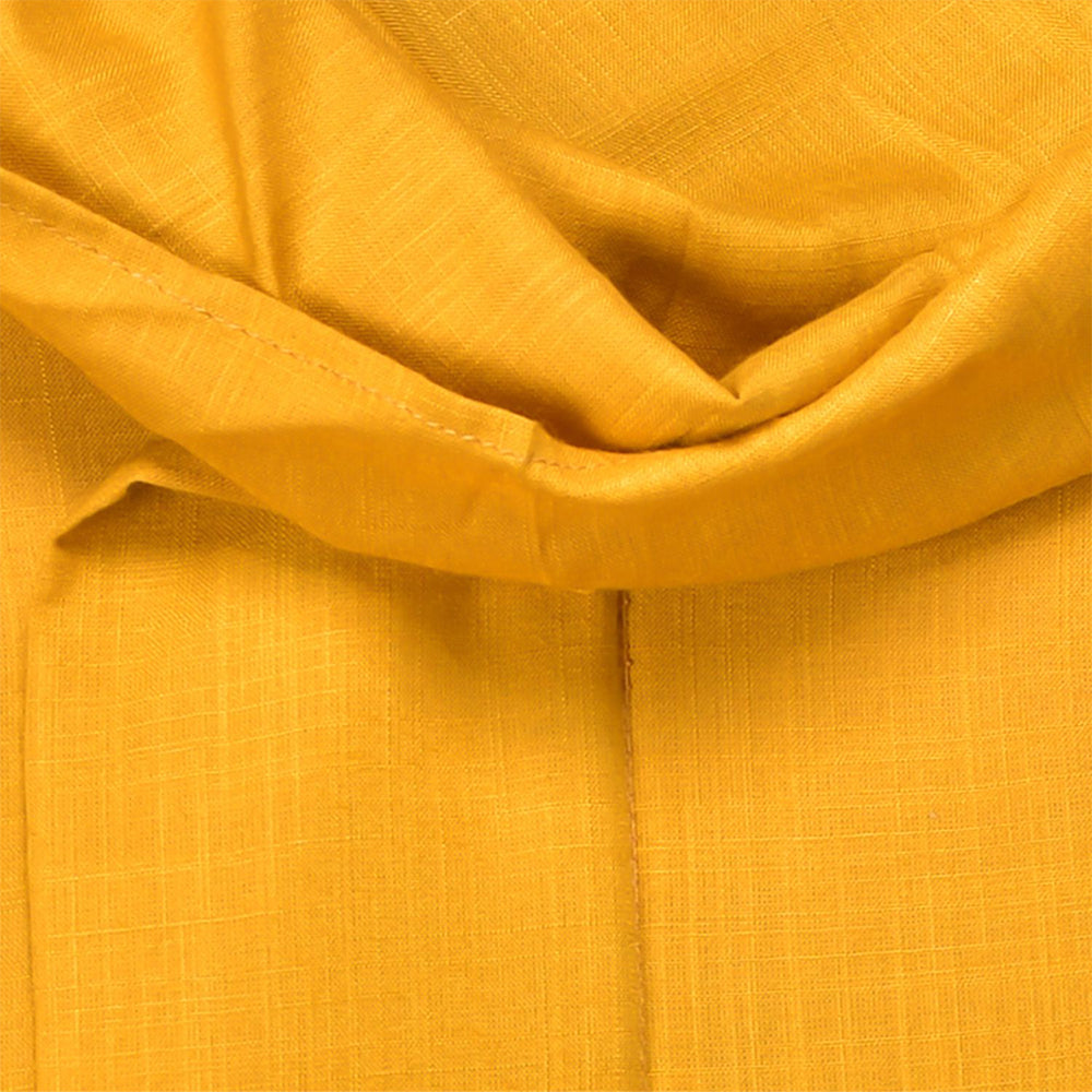 Light Blue Cowl Neck Midi Dress with Tie-Up Belt RUDRAAKSHA