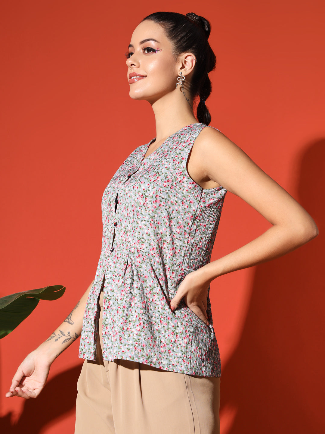 Button Up Top