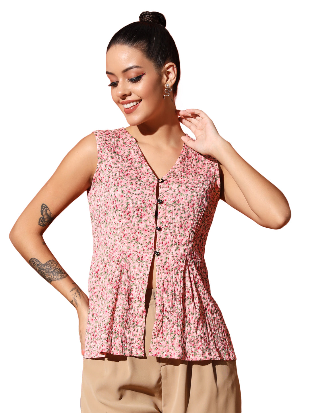 Button Up Top
