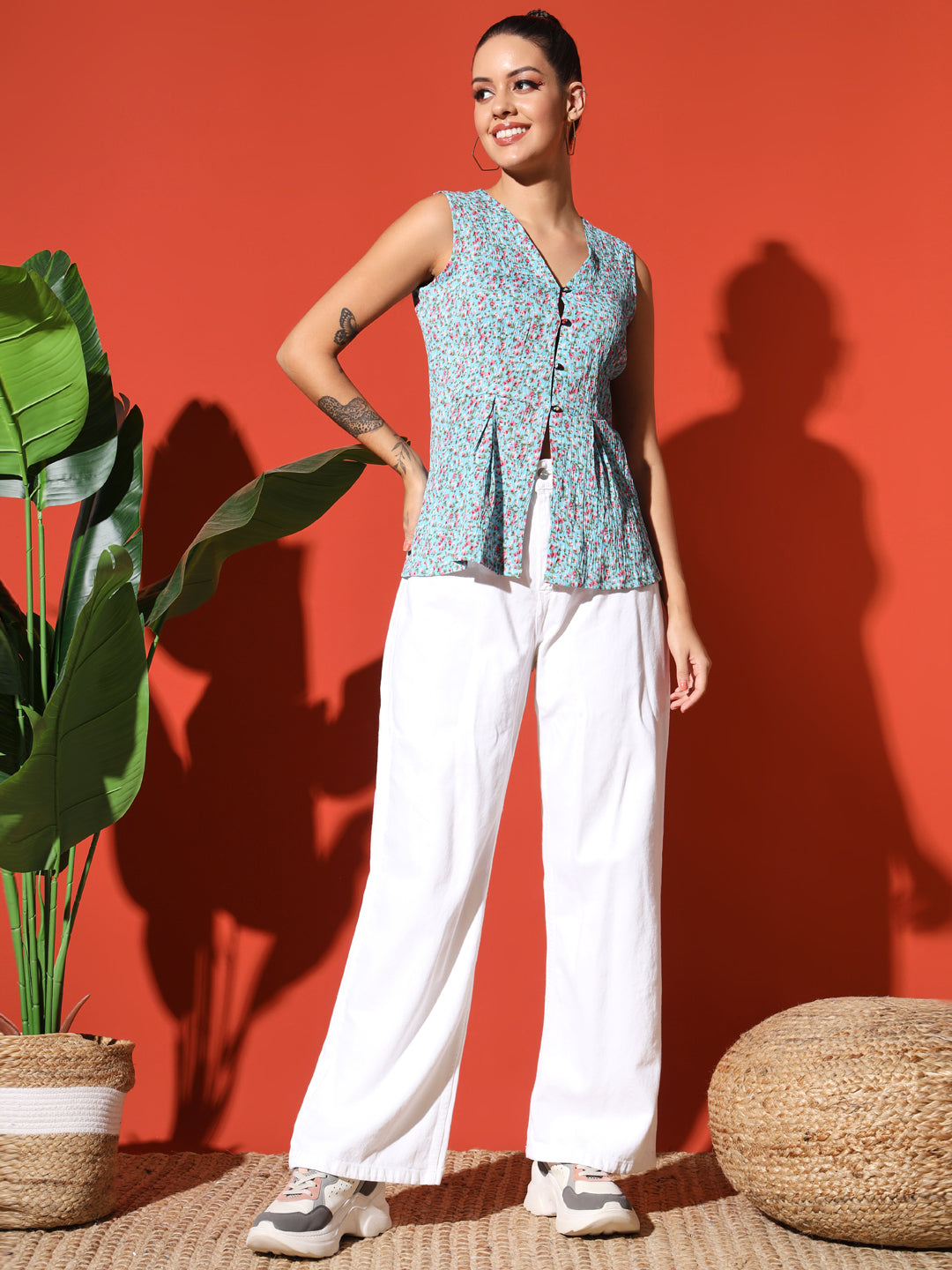 Button Up Top