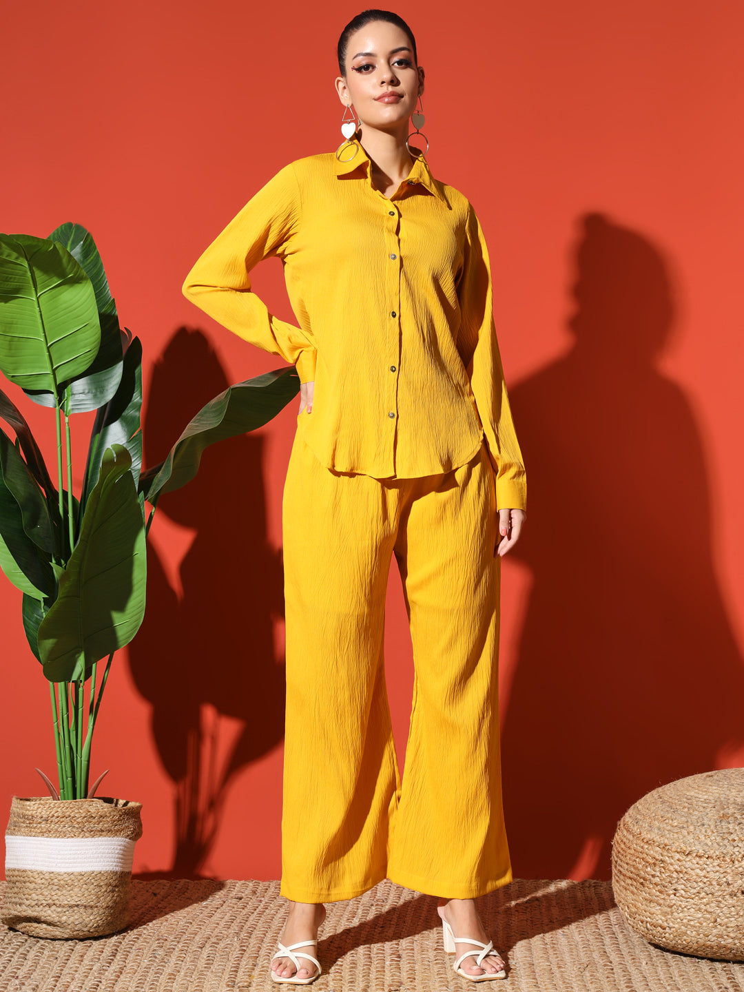 Shirt Plazzo set