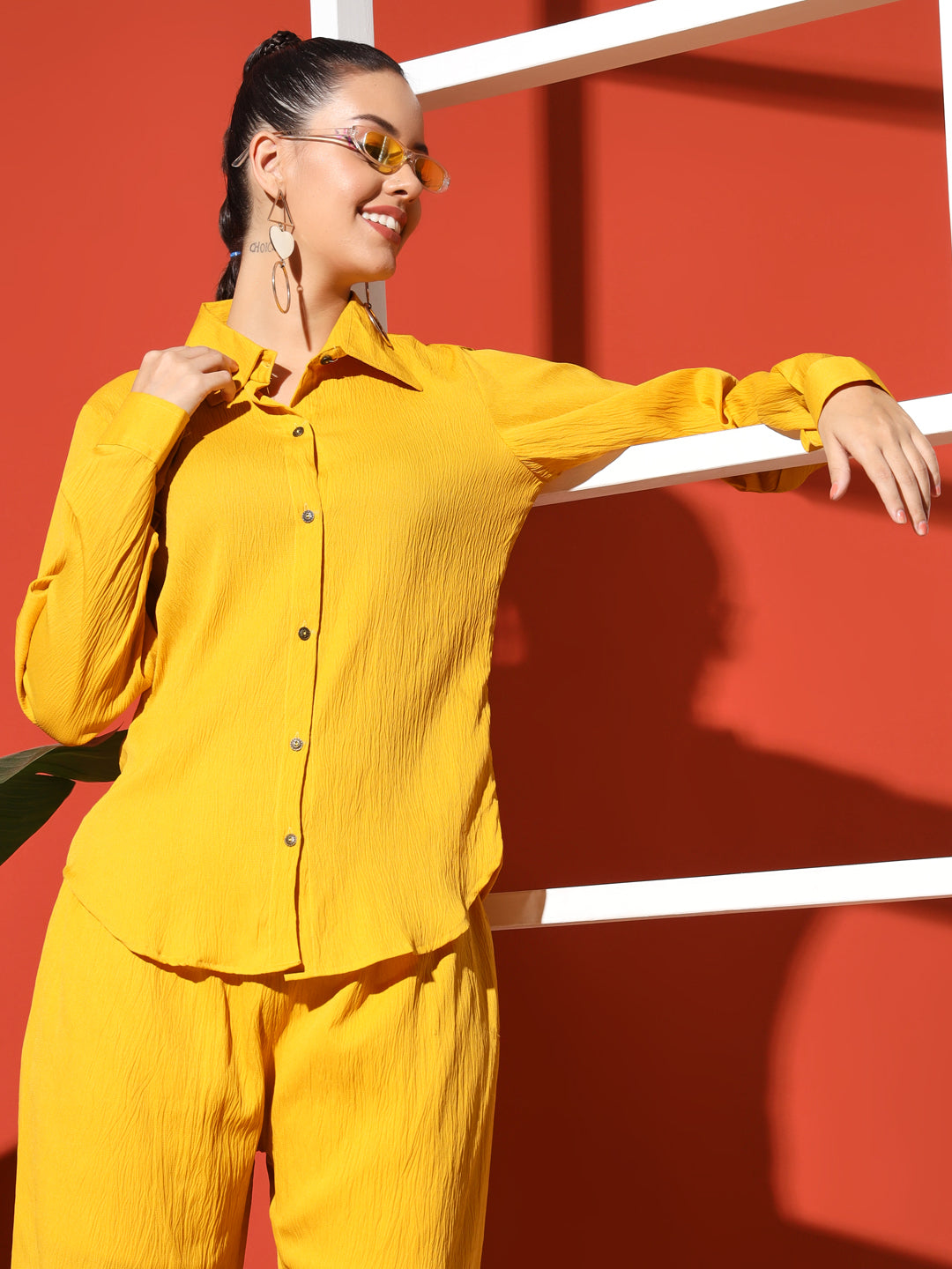 Shirt Plazzo set