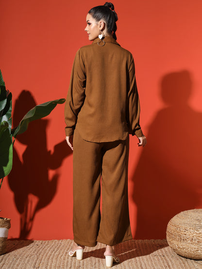 Shirt Plazzo set