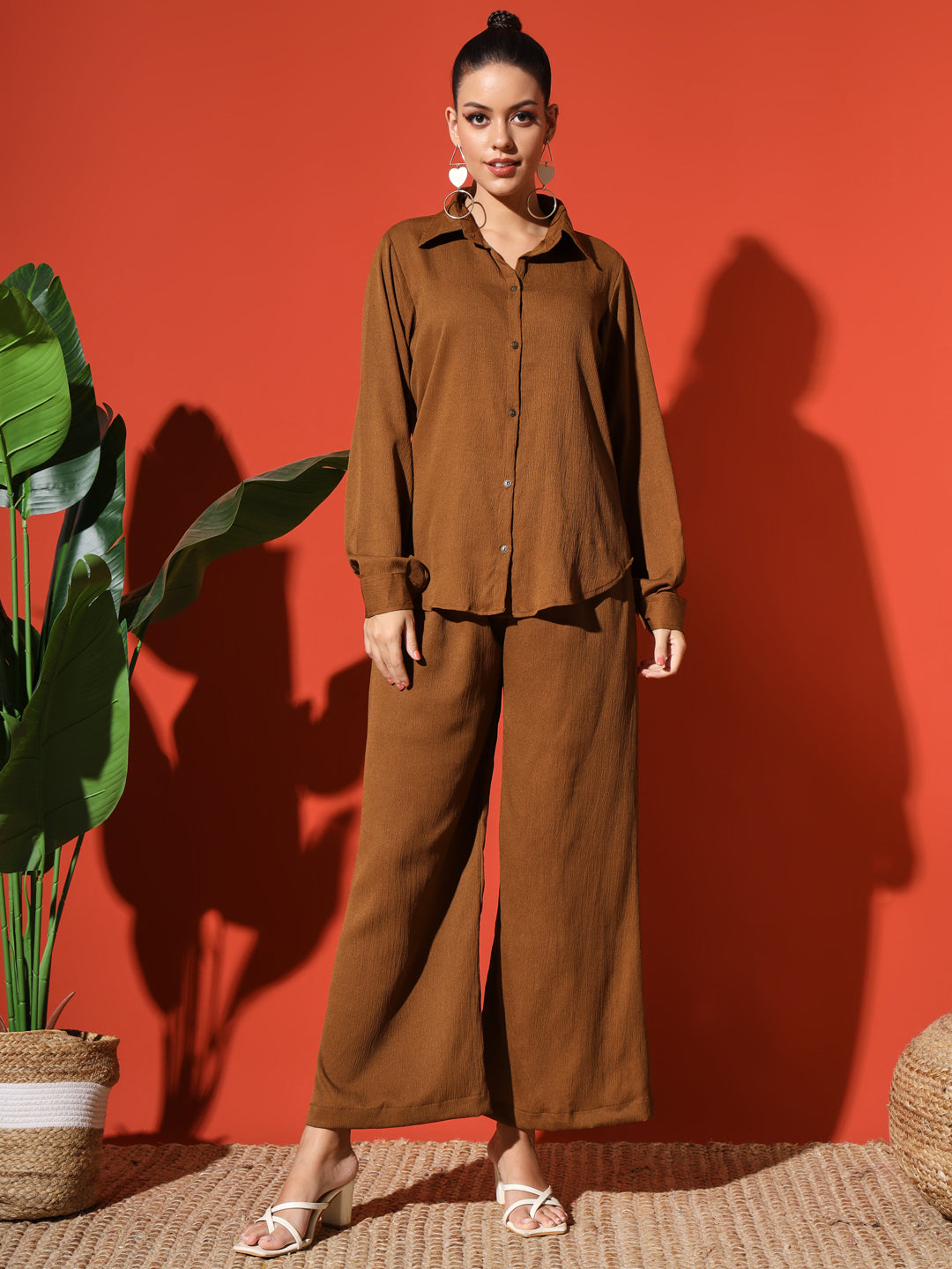 Shirt Plazzo set