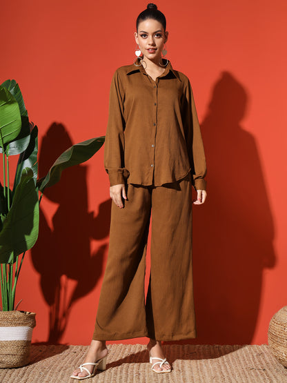 Shirt Plazzo set