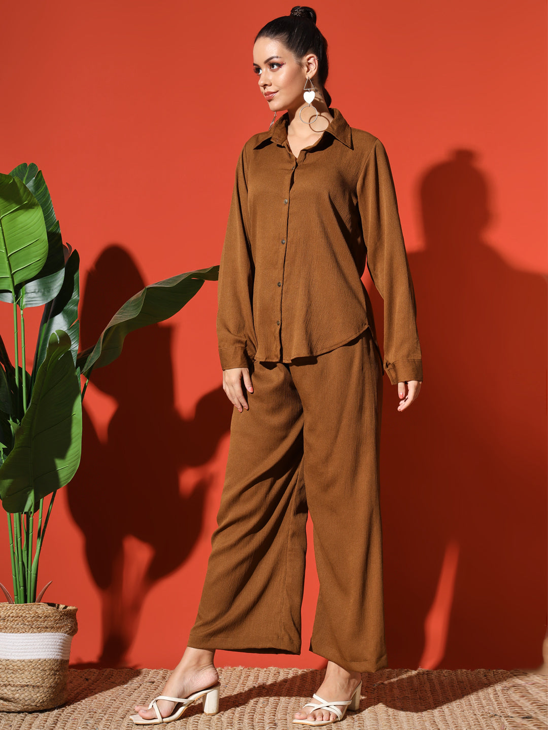 Shirt Plazzo set