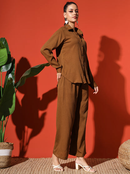 Shirt Plazzo set
