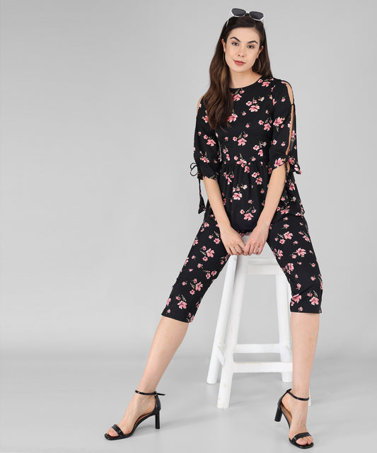 Top and Capri Set
