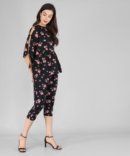 Top and Capri Set