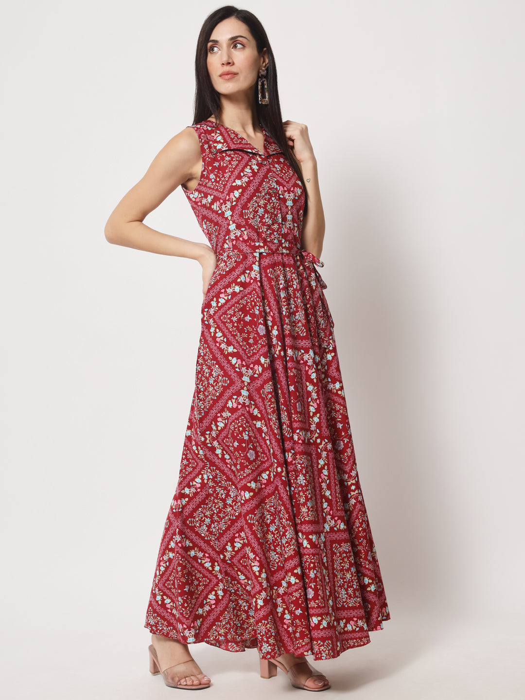 Rudraaksha stylish and trendy maxi dress for women