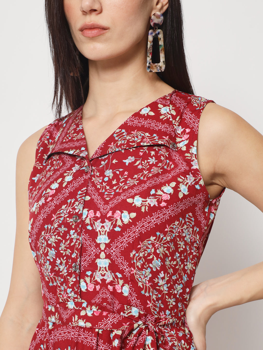 Rudraaksha stylish and trendy maxi dress for women