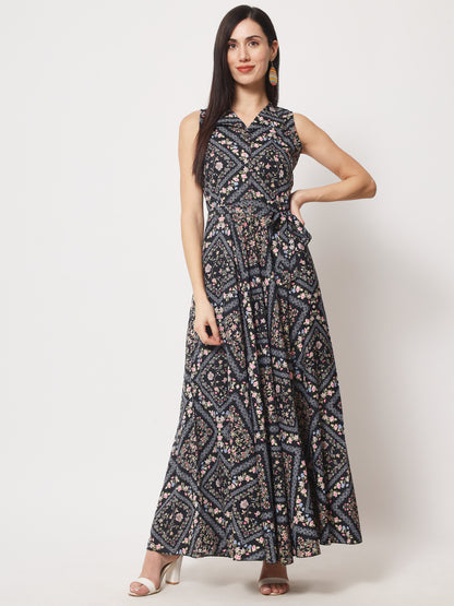 Rudraaksha stylish and trendy maxi dress for women