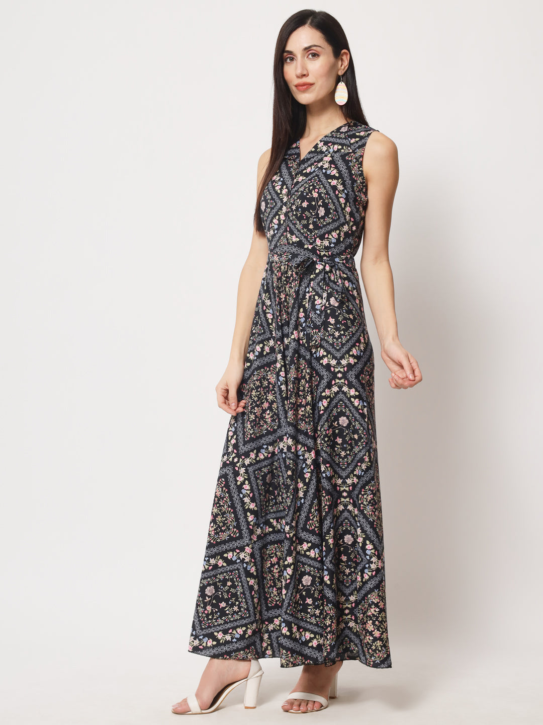 Rudraaksha stylish and trendy maxi dress for women