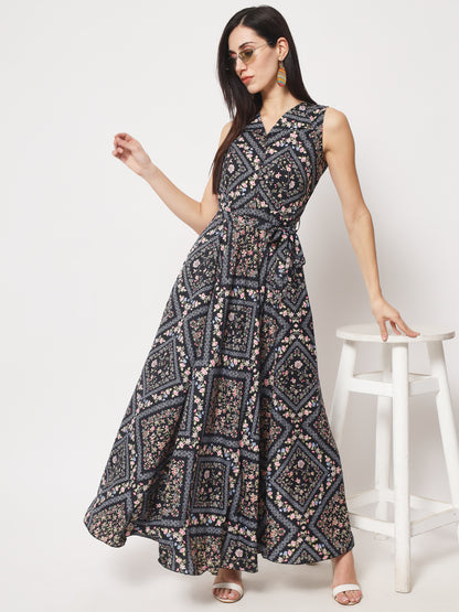 Rudraaksha stylish and trendy maxi dress for women
