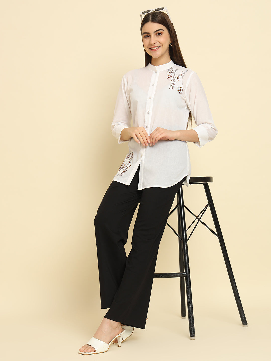 Rudraaksha Embroidered top