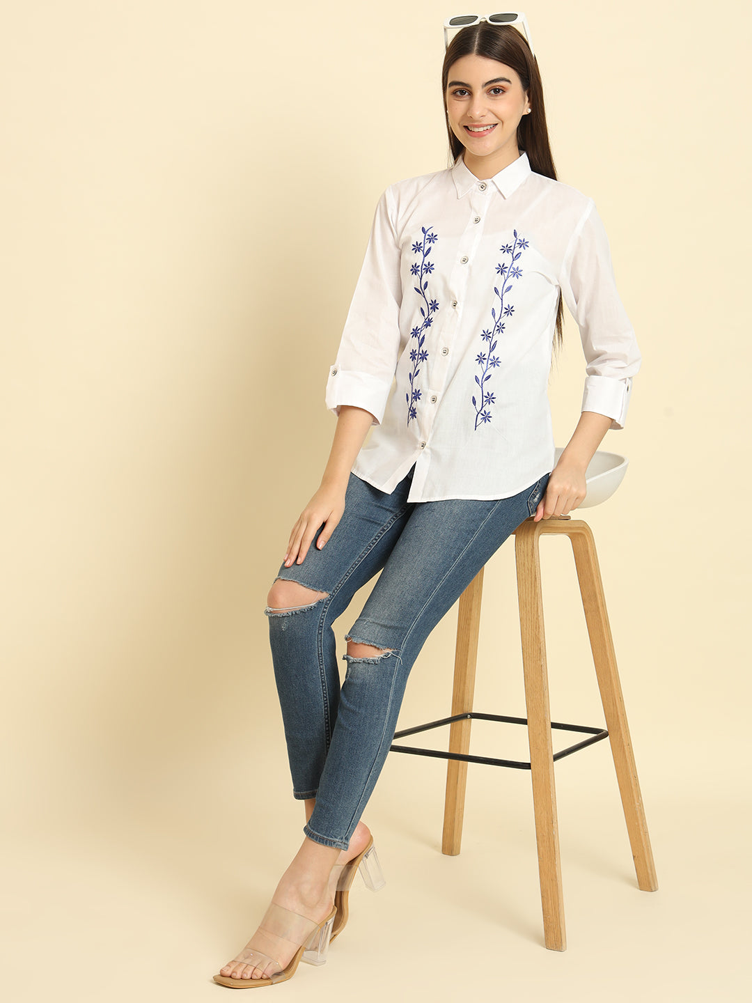 Rudraaksha Embroidered top