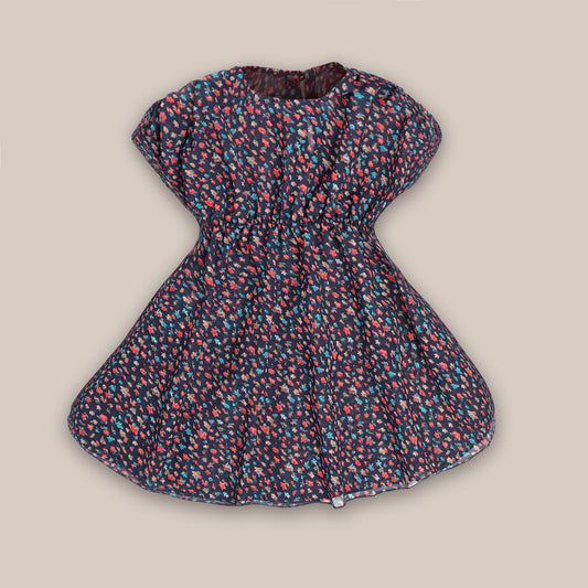 Floral Printed Dress For Girls