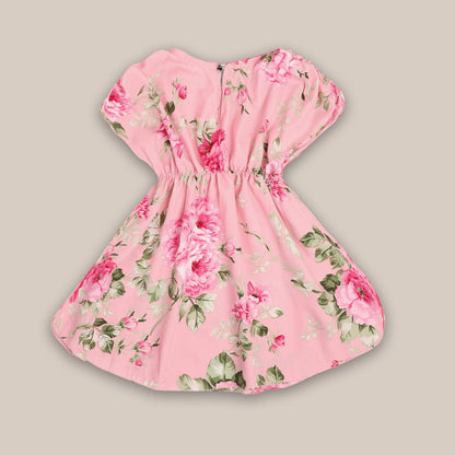 Floral Printed Dress For Girls