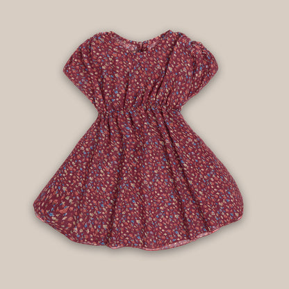 Floral Printed Dress For Girls
