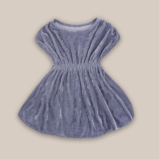 Rudraaksha Stylish Velvet Dress For Girls