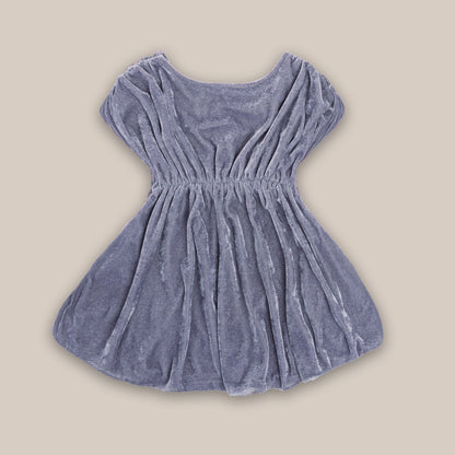 Rudraaksha Stylish Velvet Dress For Girls