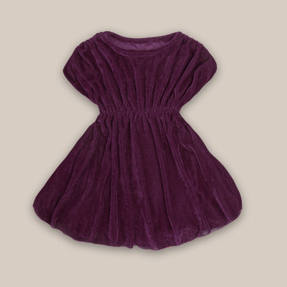 Rudraaksha Stylish Velvet Dress For Girls
