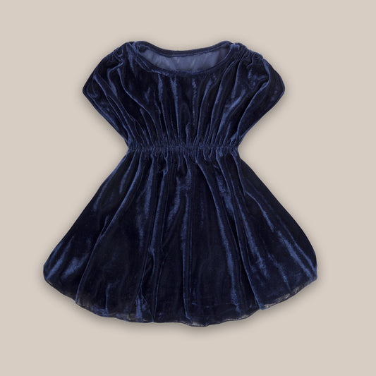 Rudraaksha Stylish Velvet Dress For Girls